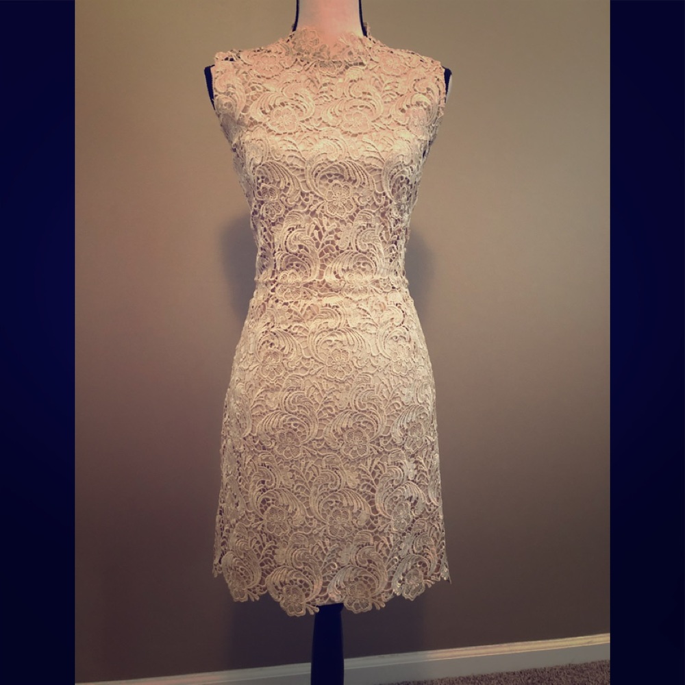 Gracia sz L lace dress with matching slips